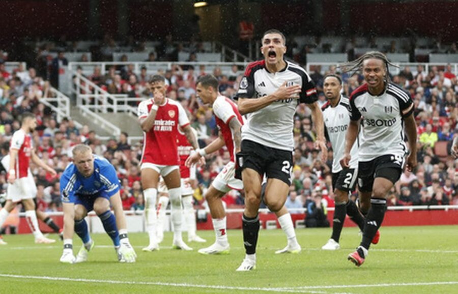 Arsenal" dropped points against the bottom "Fulham" team