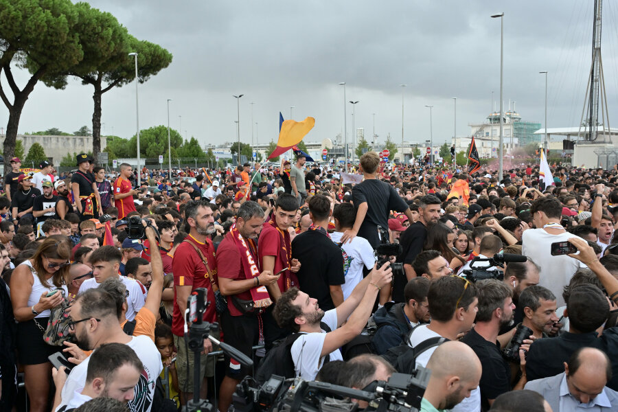 R. Lukaku met in Rome as a king