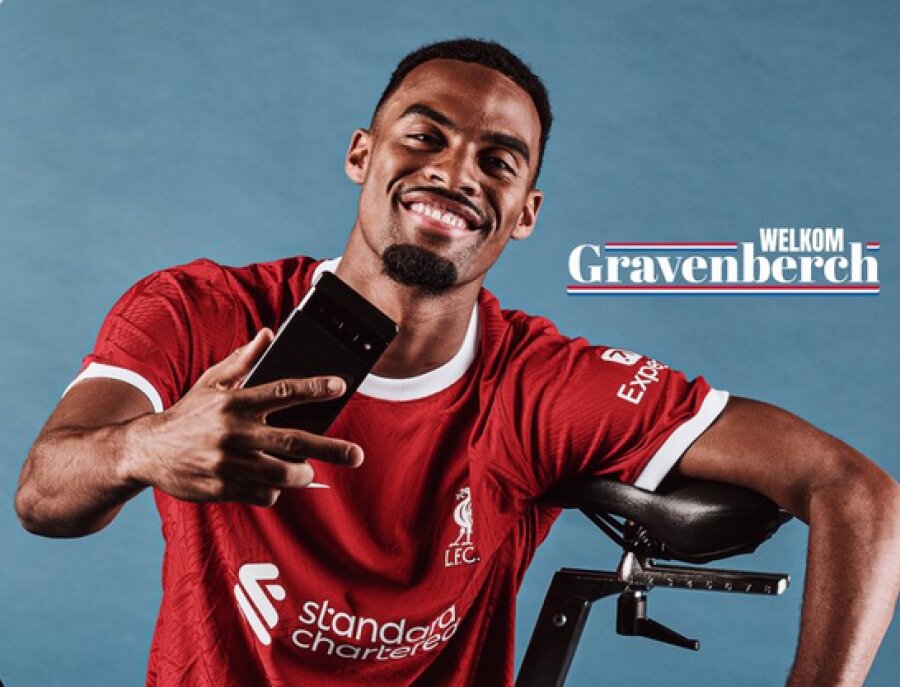 Official: R. Gravenberch joined the "Liverpool" club