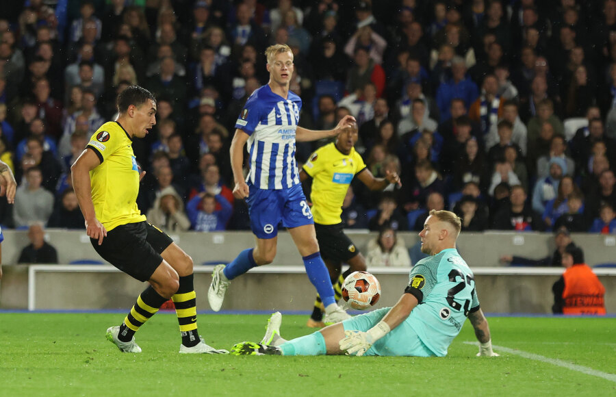 Europa League: 'Brighton' surrendered to the Greeks, 'Ajax' conceded three goals