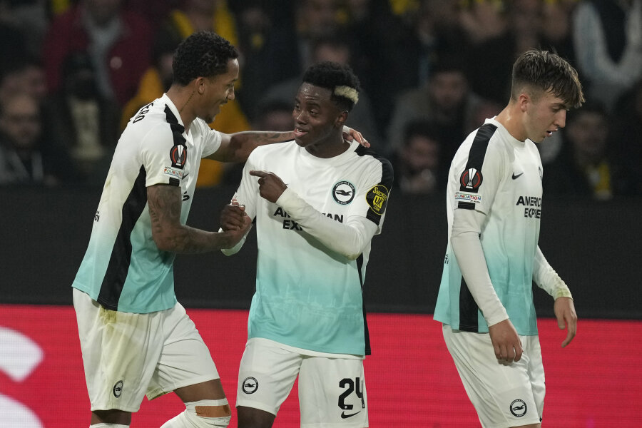 In the UEFA Europa League, "Brighton" secured a spot in the next stage