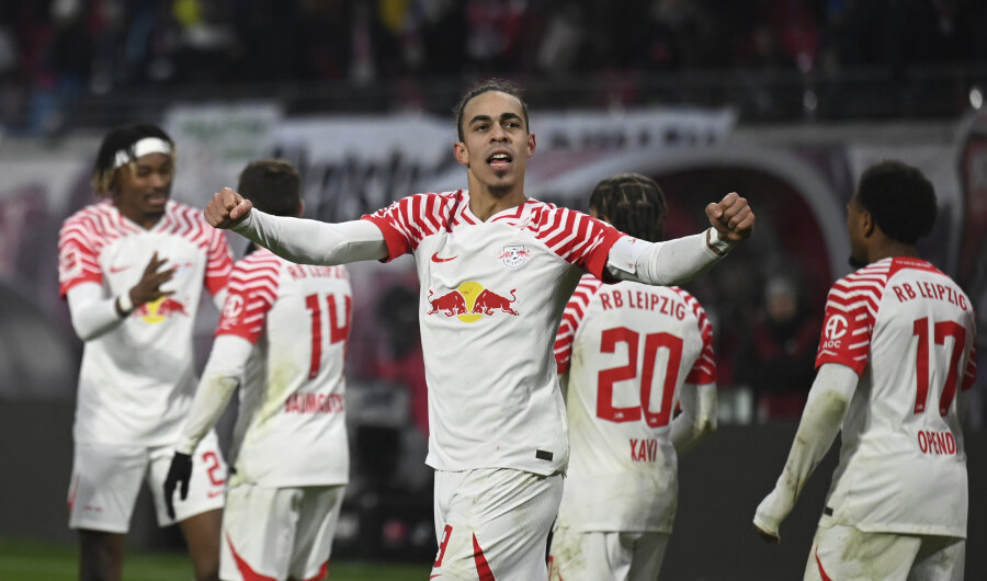 In Germany, Leipzig RB won the victory