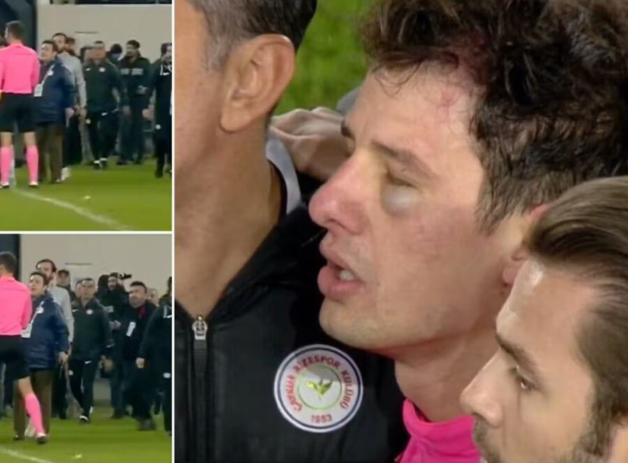 Scandal in Turkey: team manager assaulted the referee