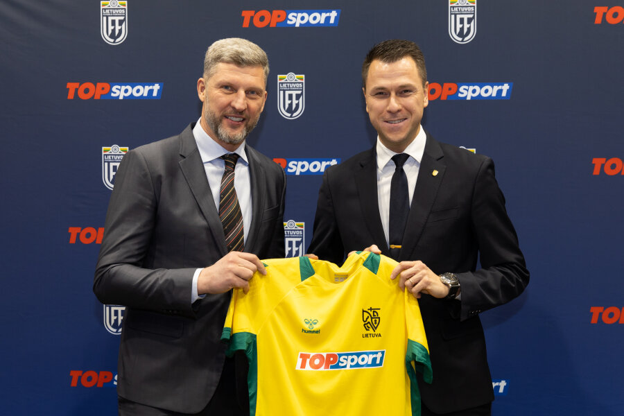 TOPsport" became the general sponsor of the Lithuanian Football Federation