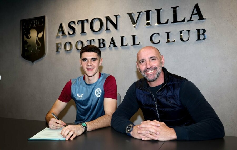 Aston Villa" introduces its first newcomer this winter