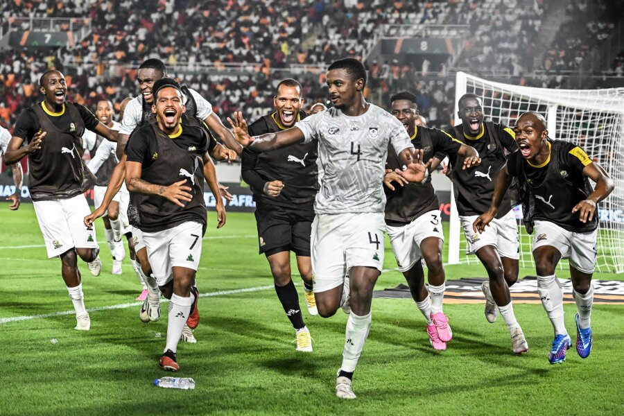 Sensation in the African Nations Cup: South Africa eliminated the tournament favorites