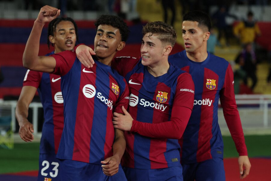 The masterful goal of L. Yamalio brought three points to the "Barcelona" club