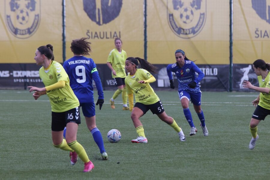 Review of the Women's A League 1st Round at "Topo centras Euronics