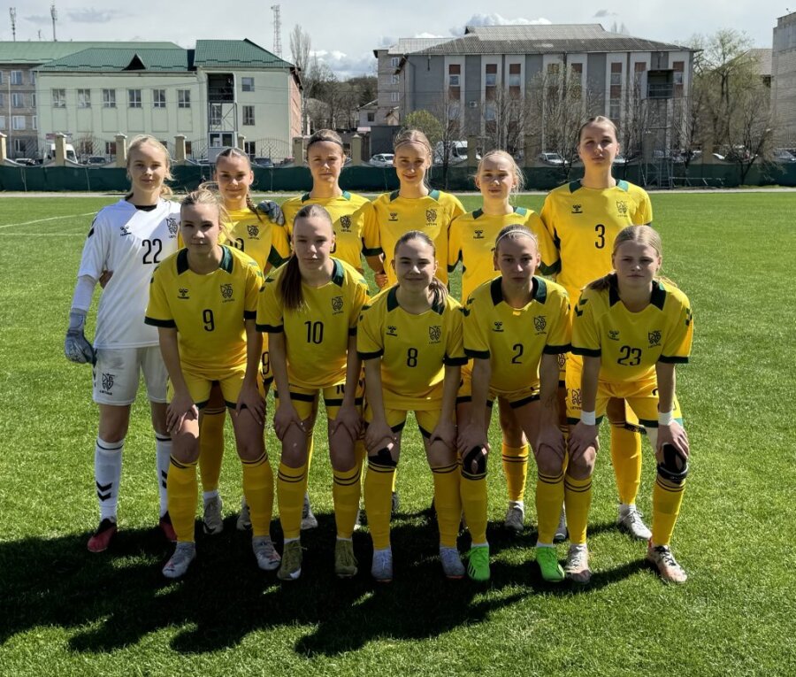 Opponents of the European Championship qualifying found out about the U19 women's national team