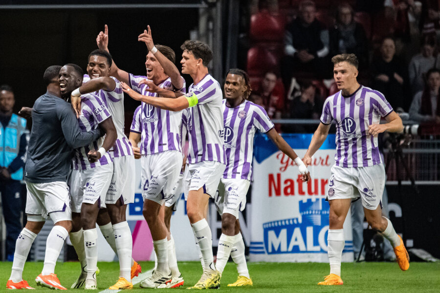 Toulouse" defeated the team "Stade Rennais" as guests