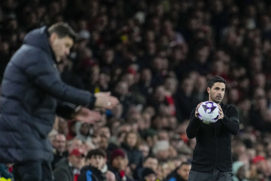 London's "Arsenal" coach M. Arteta: "M. Pochettino is doing a great job