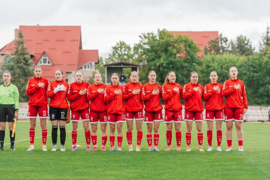 The U16 girls' national team finished their performance in Moldova by defeating the hosts