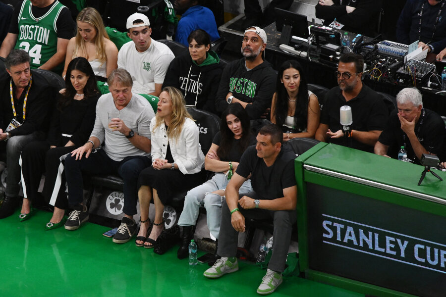 Did P. Guardiola help the "Celtics" team win NBA championship rings?