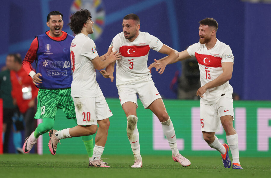 "Battered Turkey loses to Austria - EURO 2024 quarterfinals"