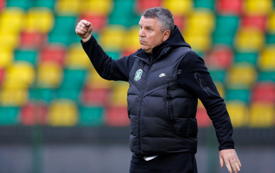 V. Čeburinas commented on the defeat in the "Žalgiris" derby.