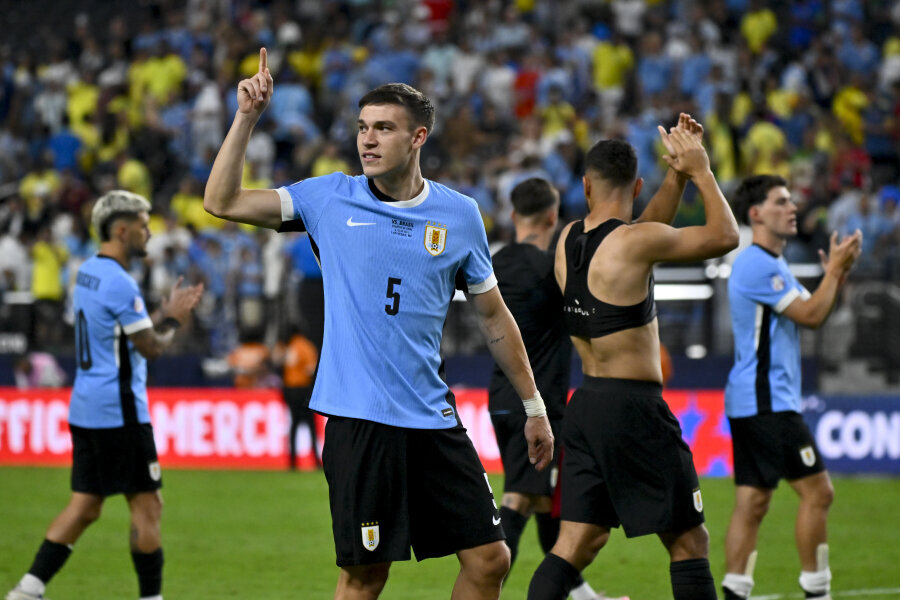 Uruguay eliminated Brazil in the Copa America tournament and reached the semi-finals