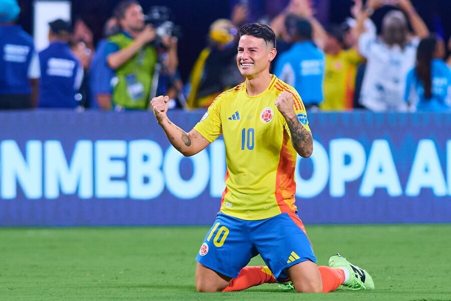 Guided by J. Rodriguez, Colombia reaches Copa America final