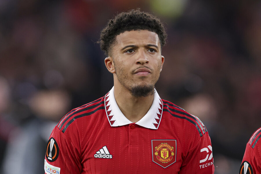 Unexpected shock: J. Sancho returned to Man Utd training