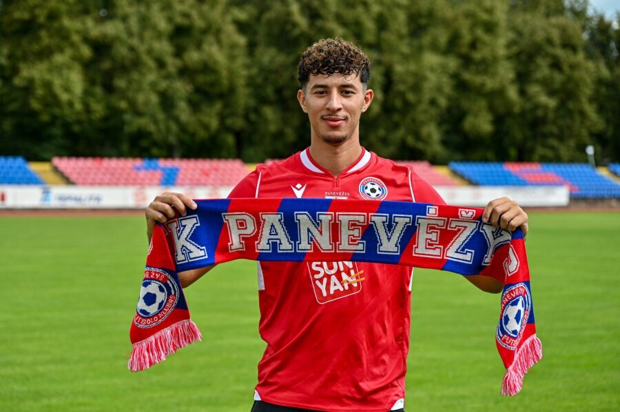 A new football player from Belgium at the 'Panevėžys' club