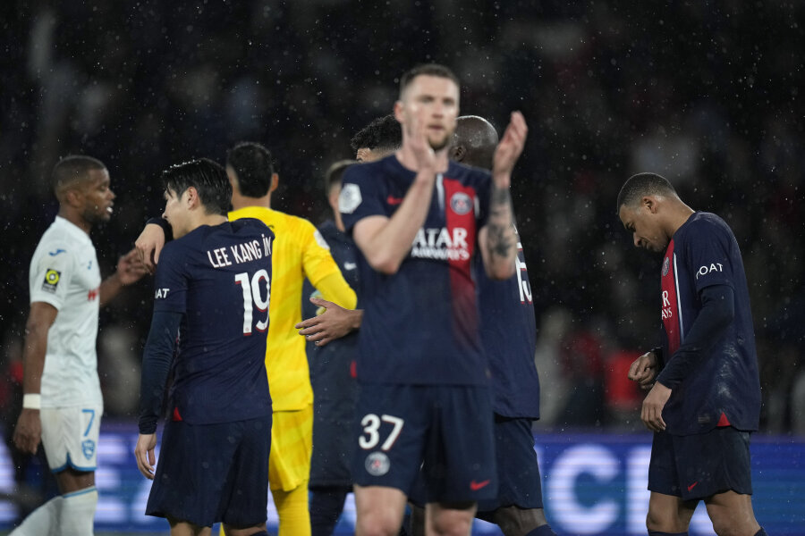 PSG had fun with the Montpellier club