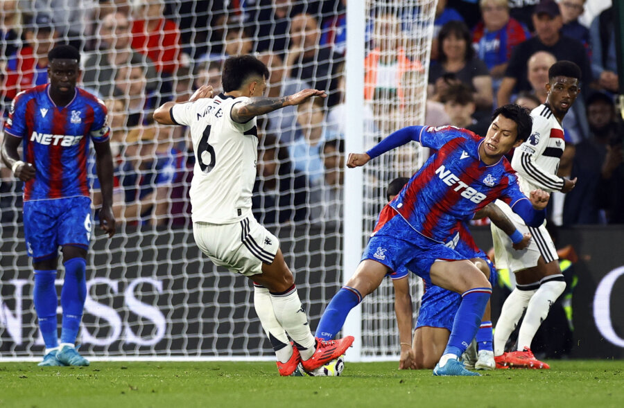 Manchester United did not break Crystal Palace away