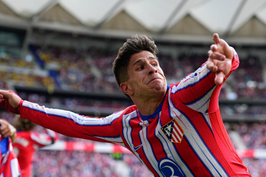 D. Simeone's son Giuliano secured victory for Atletico