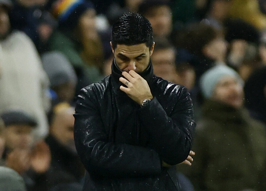 After the loss in Milan – M. Arteta's complaints about the referees