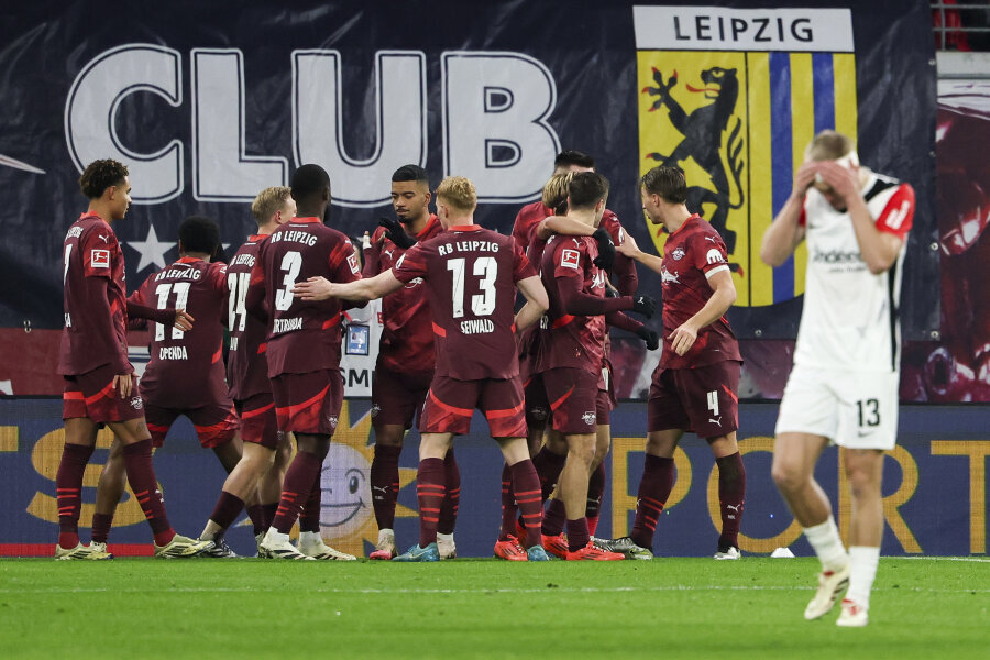 RB Leipzig broke the Eintracht team