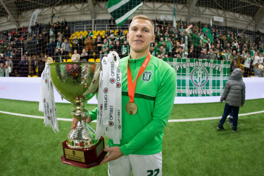 Captain O. Verbickas remains at Vilnius 'Žalgiris' club