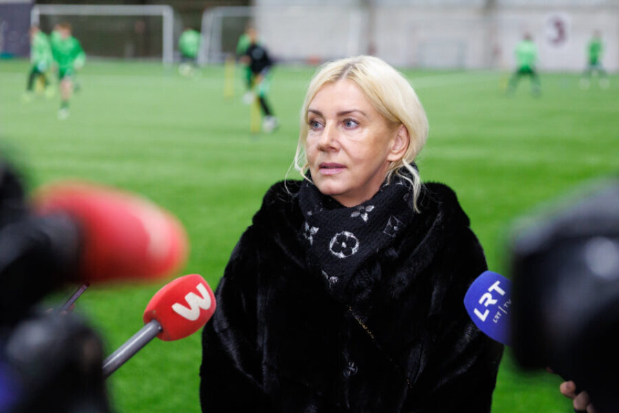 V. Venslovaitienė: We will use the purchased stadium for the development of young players.