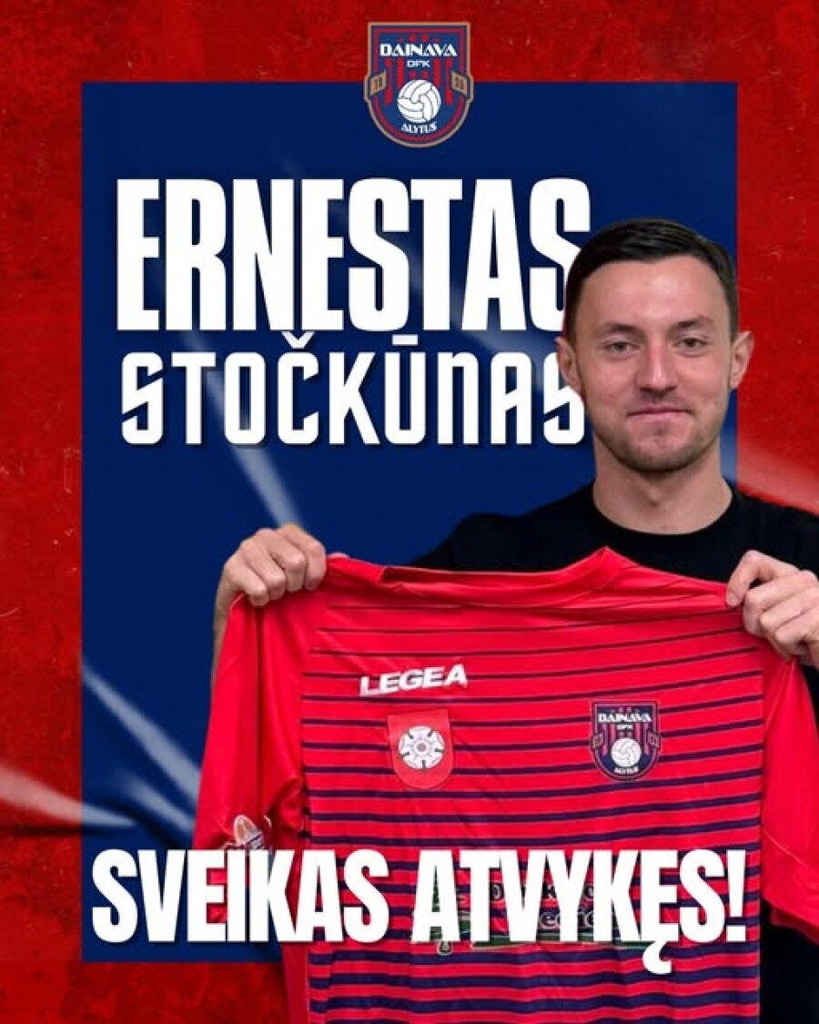 E. Stočkūnas returns to the 'Dainava' club