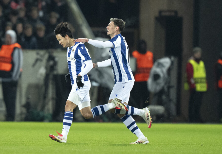 Europa League: Real Sociedad dealt with Midtjylland club