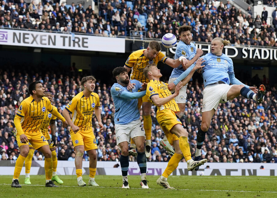 Man City and Brighton shared the points, Nottingham continues to get closer to the Champions League.